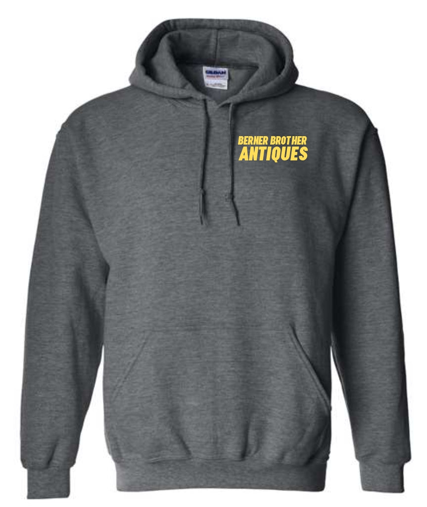 Berner Brother Antiques That's Interesting Hoodie Dark Grey