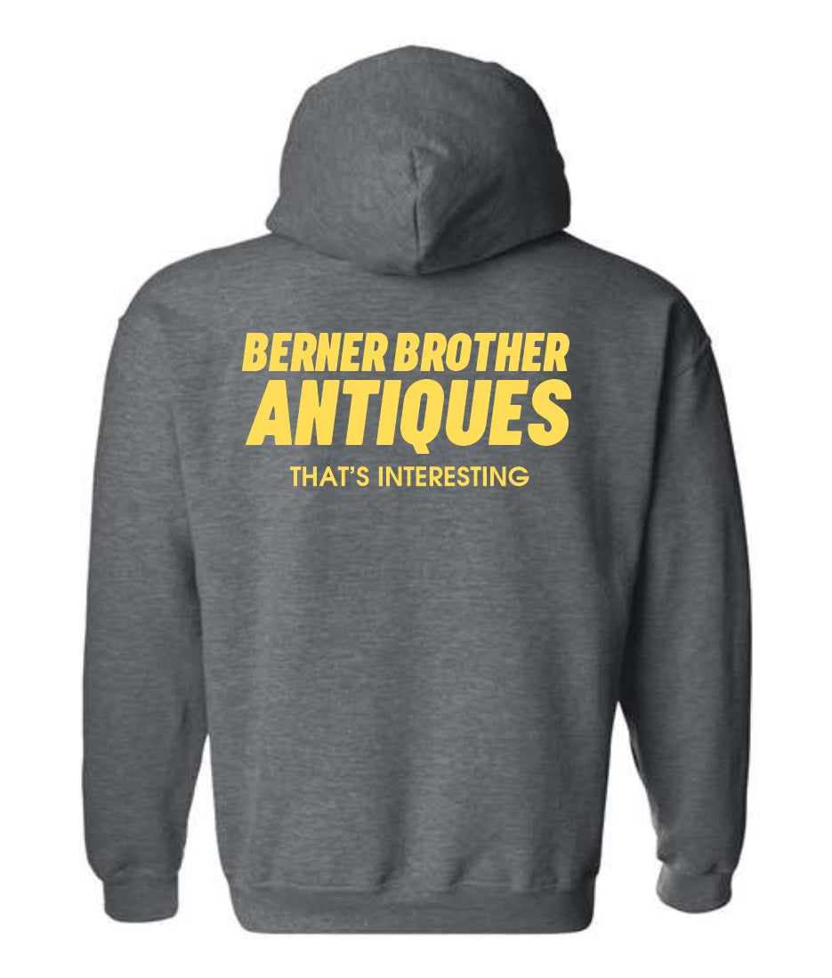 Berner Brother Antiques That's Interesting Hoodie - Dark Grey