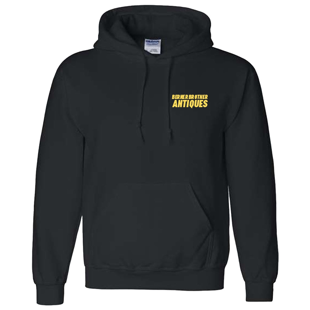 Berner Brother Antiques Shield Hoodie - Black