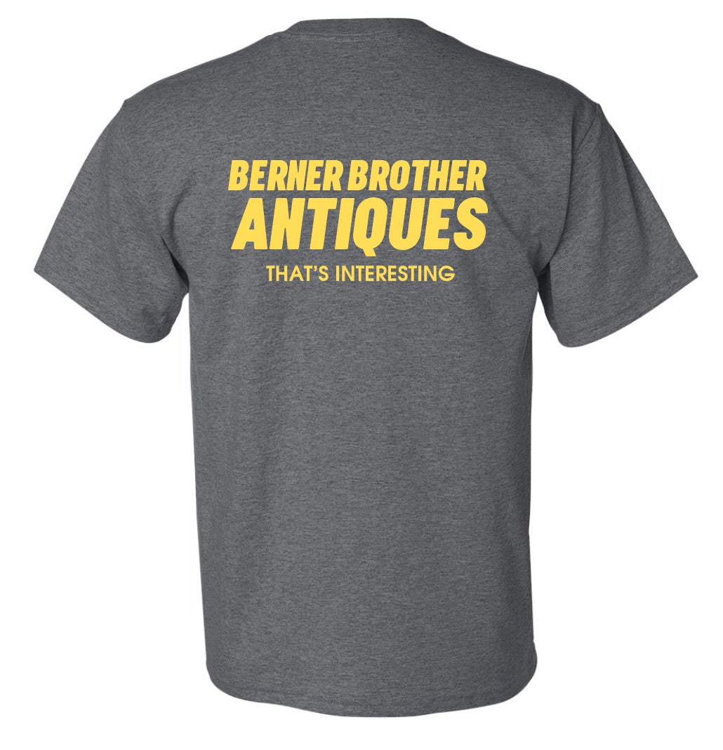 Berner Brother Antiques That's Interesting Tee - Dark Grey